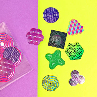 Optical Illusion Mini Stickers #2