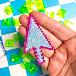 Pink Computer Cursor Sticker