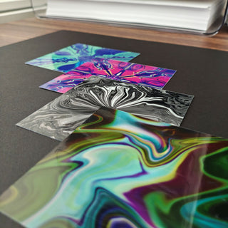 Close up of the Psychedelic Stickers Pack 3
