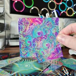 Pair of Psychedelic Dreams Stickers