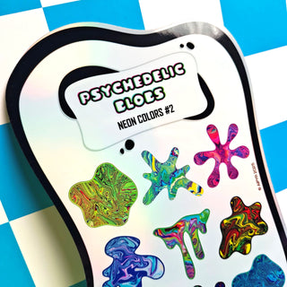 Psychedelic Sticker Sheet