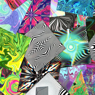Psychedelic Stickers Pack