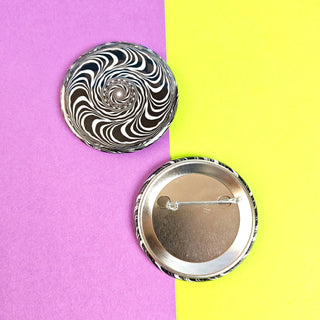 Rorschach Vortex Button