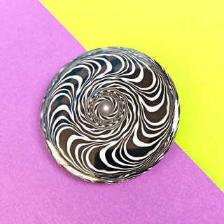 Rorschach Vortex Button or Magnet