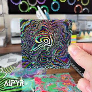 3 inch Trippin Out Sticker