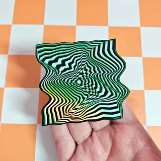 Twisted Illusion Sticker