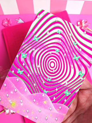 Pink Dreamcore Fantasy Art Print