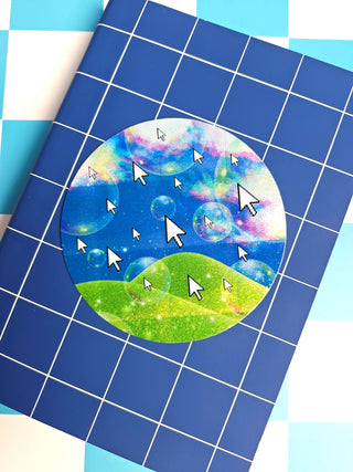 Webcore Dreams Holographic Sticker