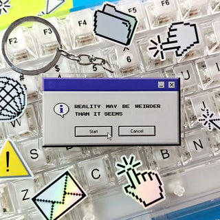 Webcore Retro Computer Keychain