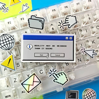 90s Retro Computer Fridge Magnet