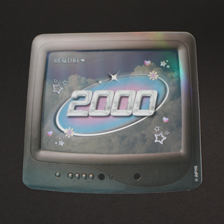 Y2K 2000s Retro TV Sticker by AIPYR