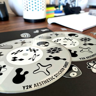 Y2K Aesthetic Sticker Sheet