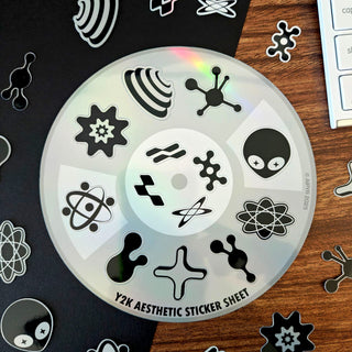 Y2K Aesthetic Sticker Sheet
