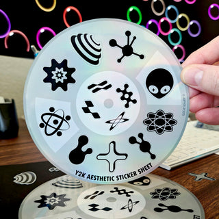 Y2K Aesthetic Sticker Sheet