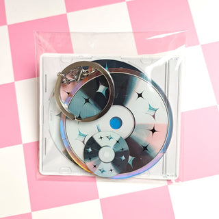 Holographic CD Keychain