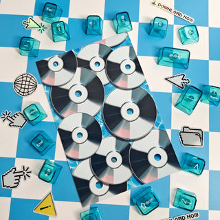 Webcore Y2K CDs Mini Print