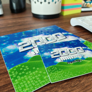 Y2K Retro Computer Art Print