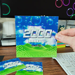 Y2K Retro Computer Art Print