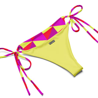 Pink Geometric String Bikini