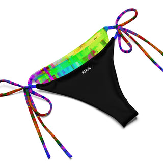 Fatal Glitch String Bikini
