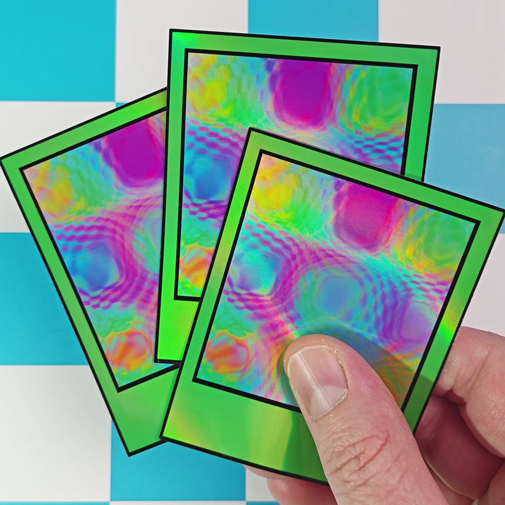 Video of the Psychedelic Photo Sticker