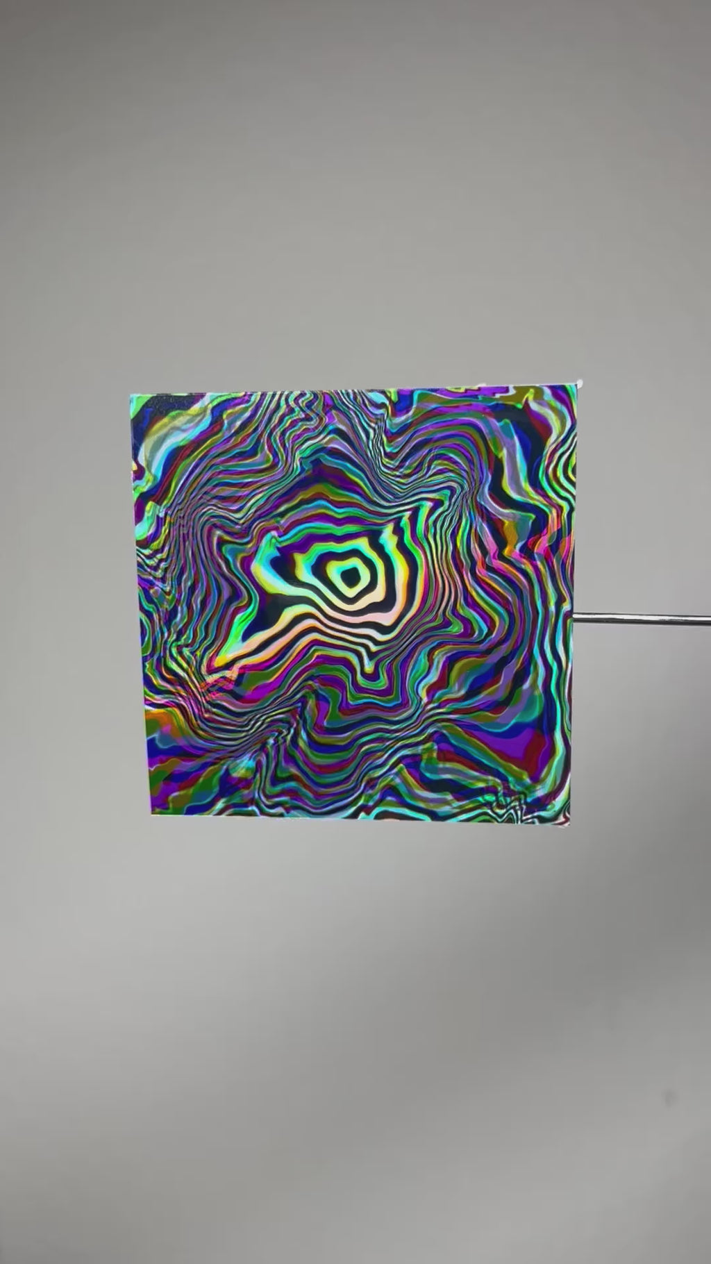 Trippin' Out Holographic Sticker by AIPYR