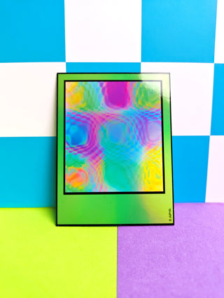 Psychedelic Photo Sticker